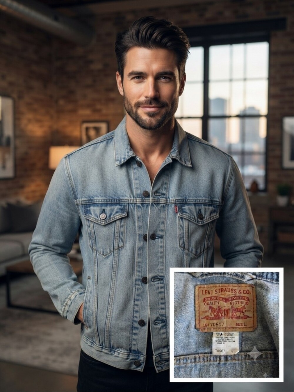 Levi's Light Blue Denim Trucker Jacket